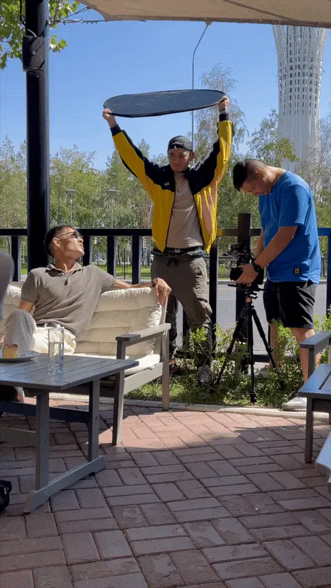 Кадры со съемок - 2