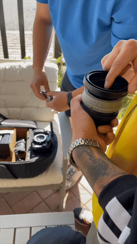 Кадры со съемок - 1