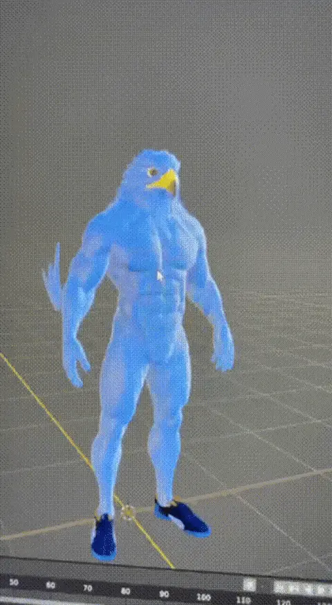 Моделинг маскота