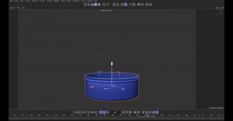 Процесс анимации Nivea - 2